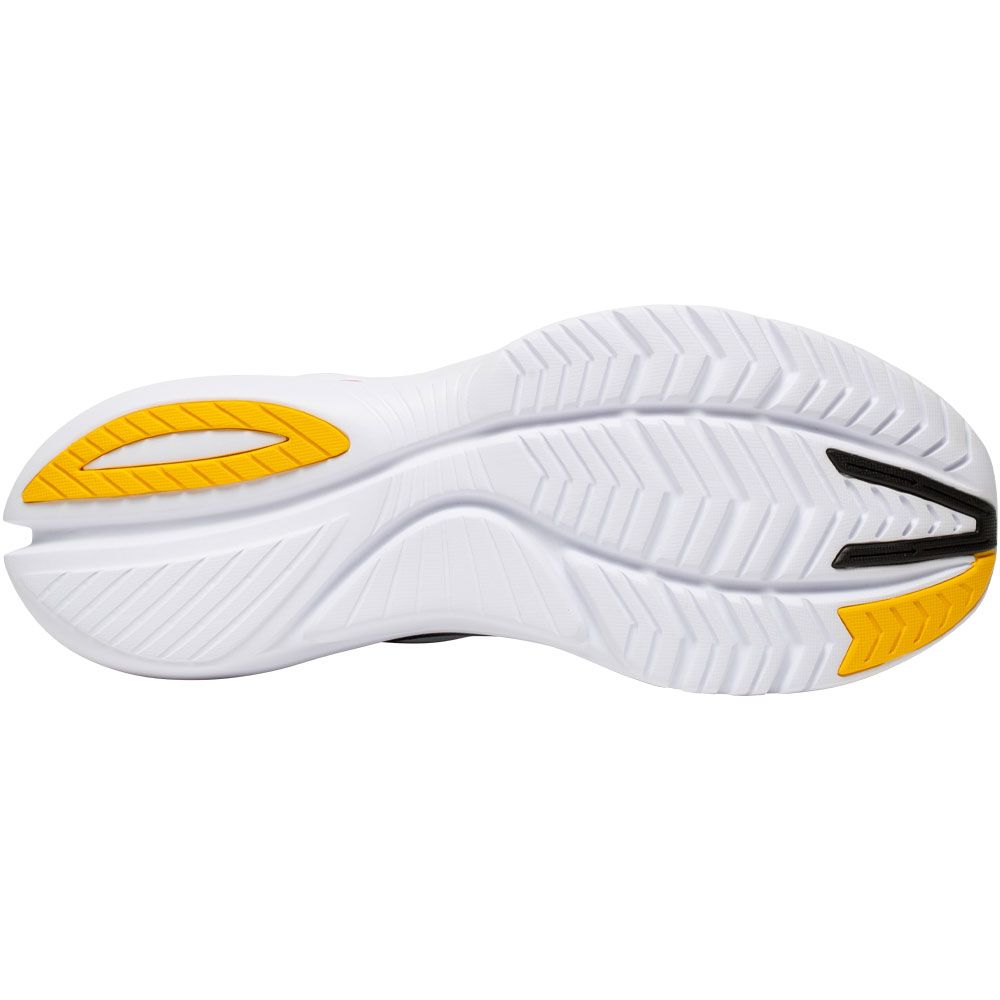 Saucony Kinvara 12 Running Shoes - Womens White Black Sole View