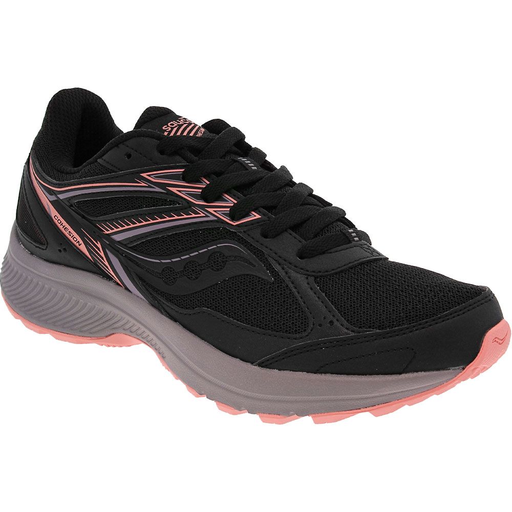 Saucony Cohesion 14 TR Trail Running Shoes - Womens Black Sunset