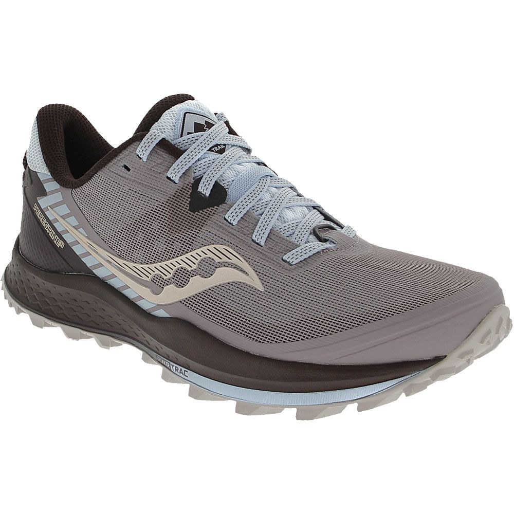 Saucony Peregrine 11 Trail Running Shoes - Womens Silver