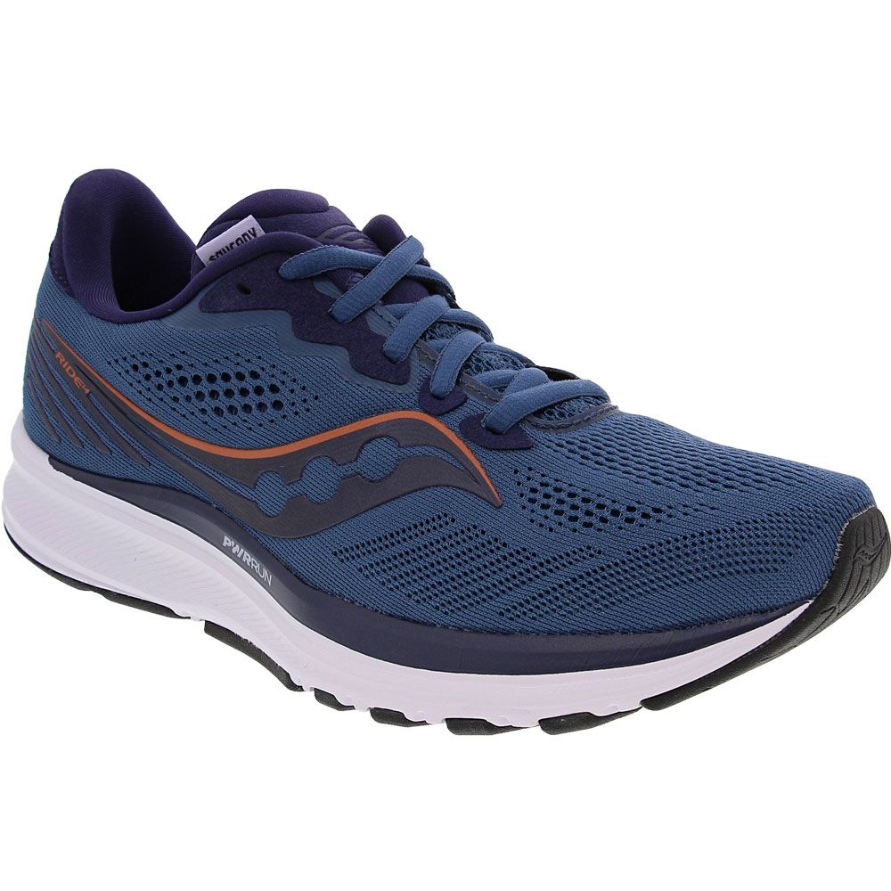 Saucony Ride 14 Running Shoes - Womens Midnight Copper