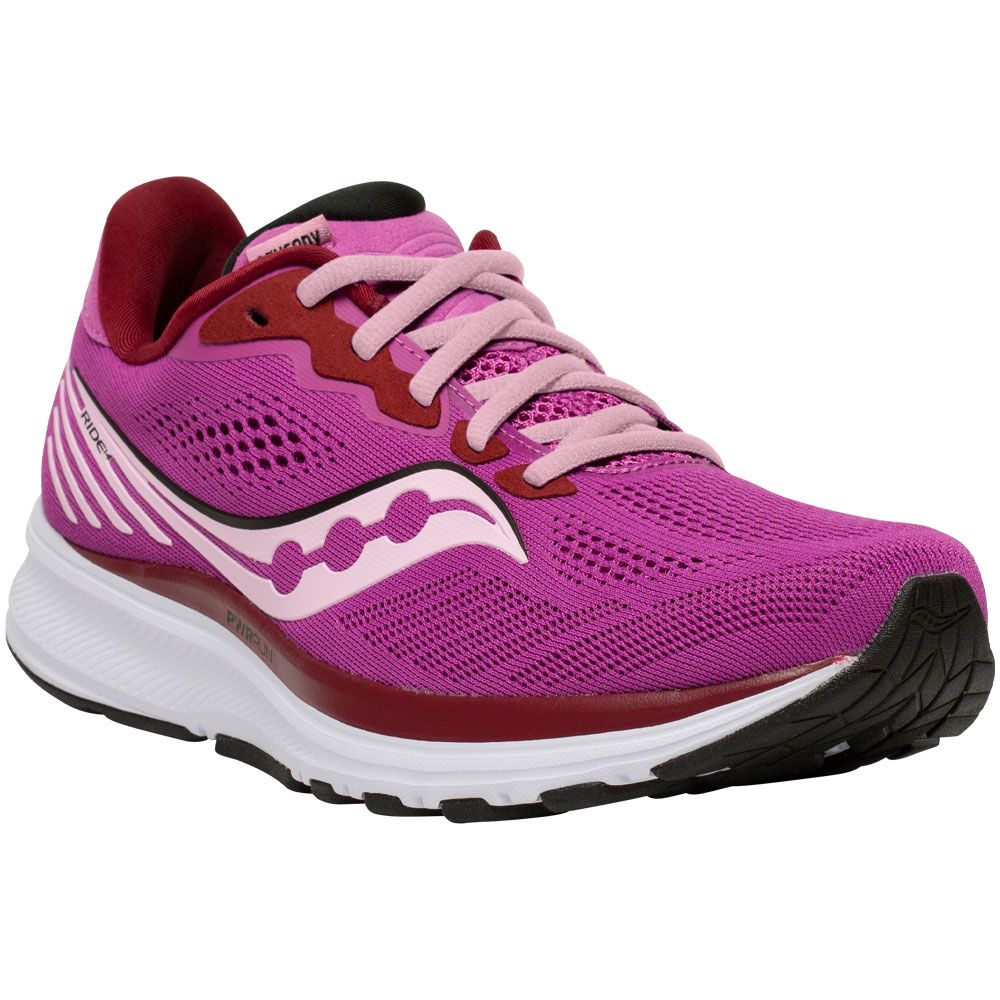 Saucony Ride 14 Running Shoes - Womens Razzle Fairytale