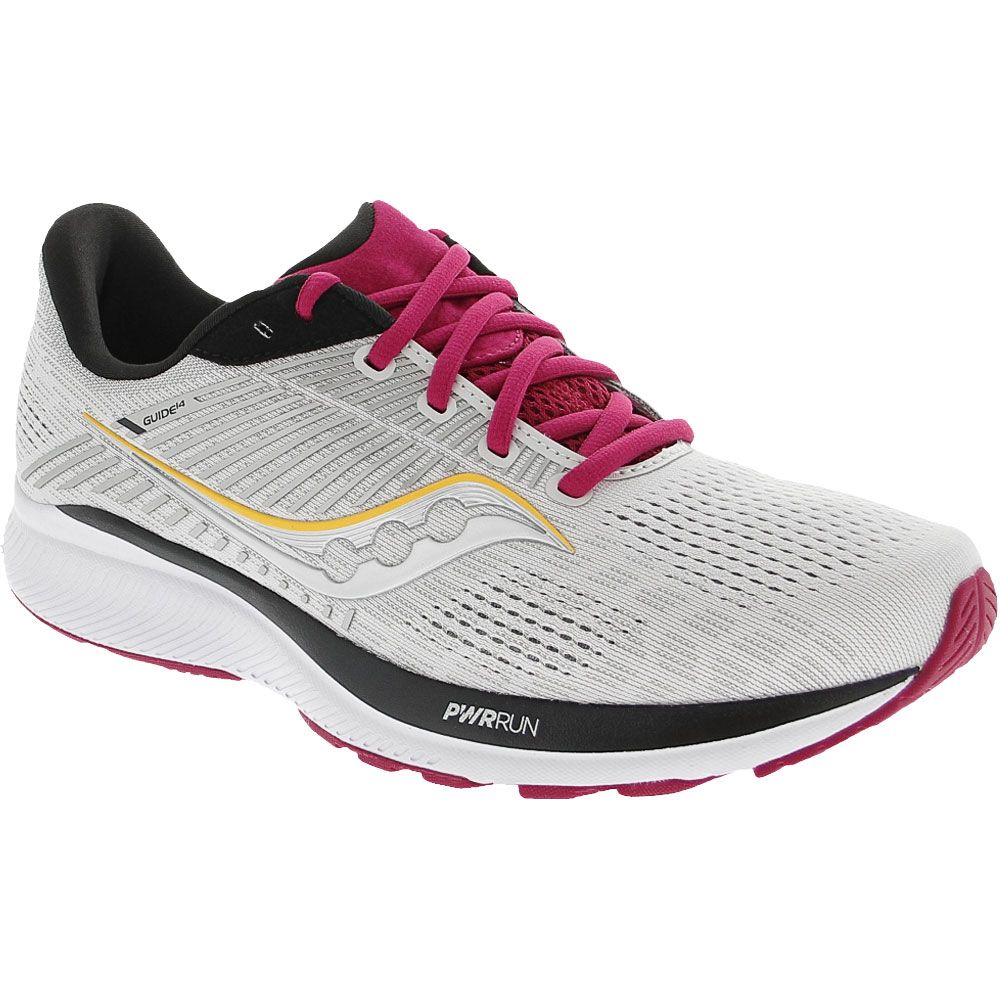 Saucony Guide 14 Running Shoes - Womens Alloy Cherry