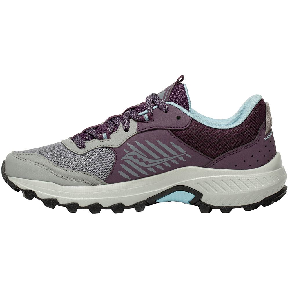 Saucony Excursion TR 15 Trail Running Shoes - Womens Grey Back View