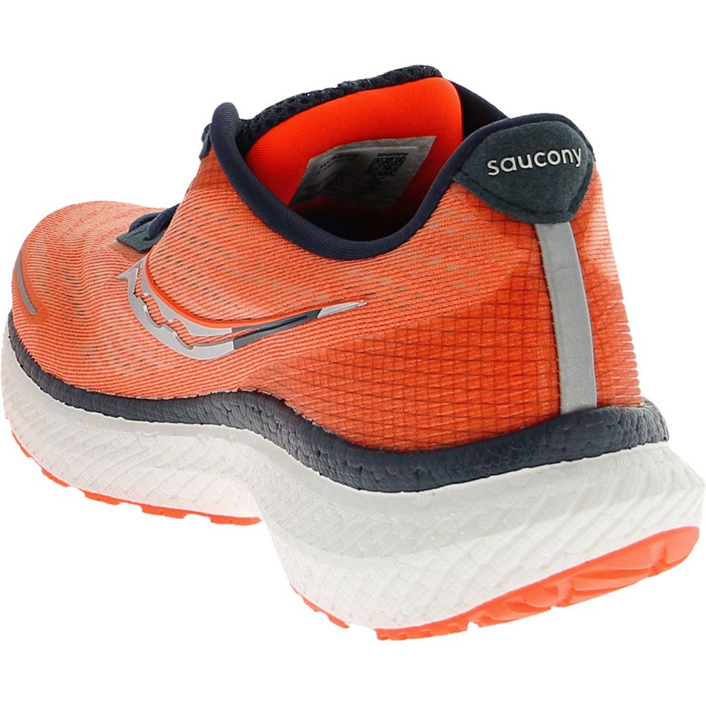 Saucony Triumph 19 Running Shoes - Womens Red Back View