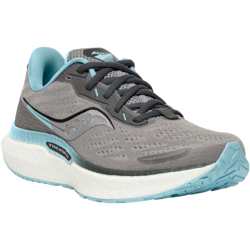 Saucony Triumph 19 Running Shoes - Womens Alloy Powder