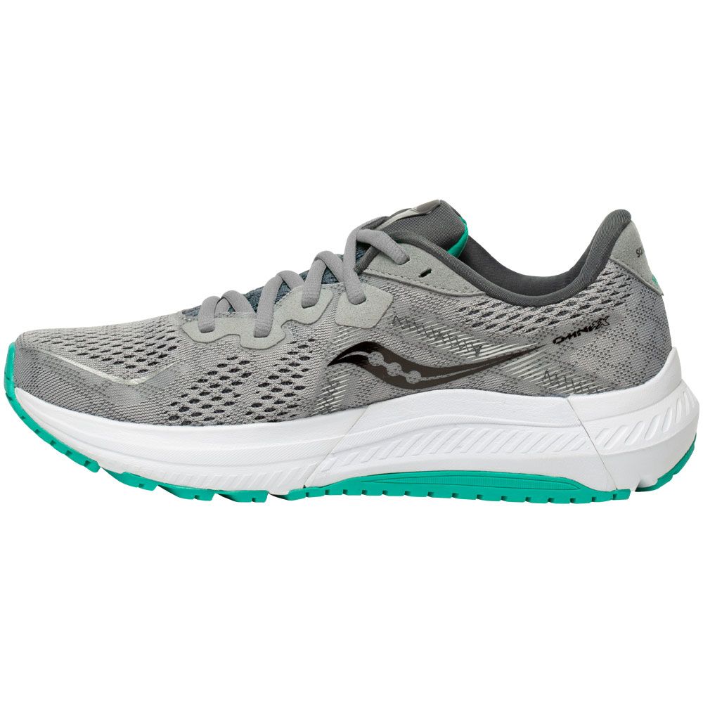 Saucony Omni 20 Running Shoes - Womens Alloy Jade Back View