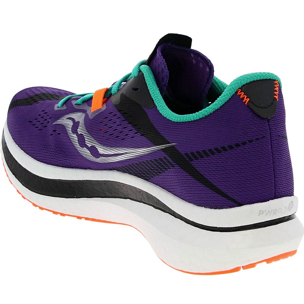 Saucony Endorphin Pro2 Running Shoes - Womens Purple Back View