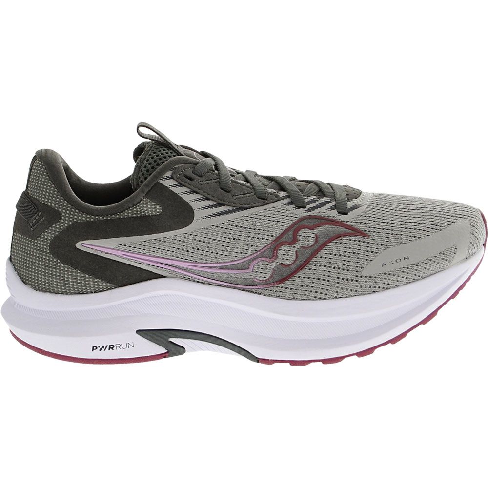 Saucony Axon 2 Running Shoes - Womens Grey Side View