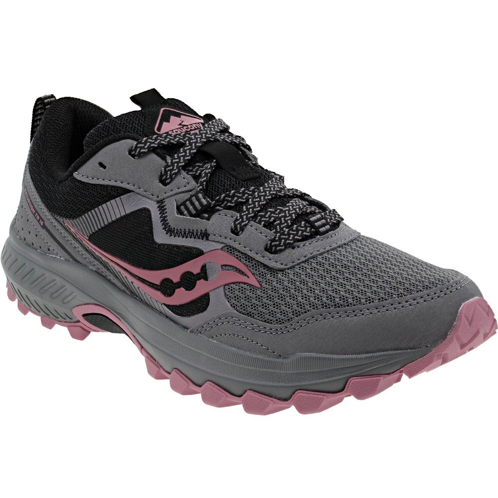 Saucony Excursion Tr16 Trail Running Shoes - Womens Charcoal Rose
