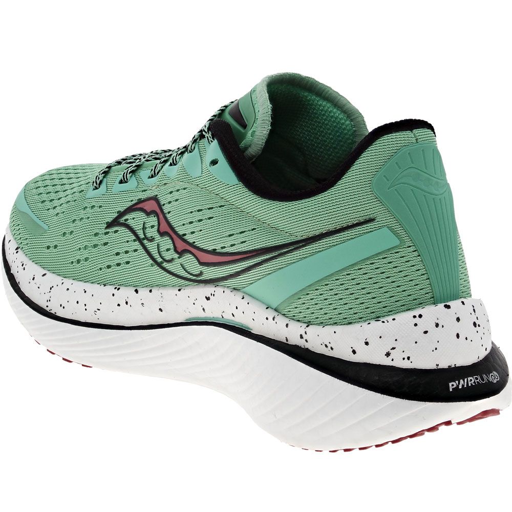 Saucony Endorphin Speed 3 Running Shoes - Womens Sprig Black Back View