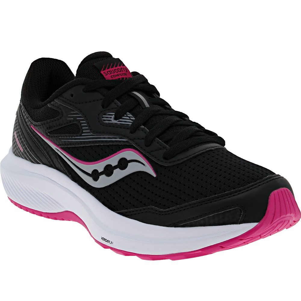 Saucony Cohesion 16 Running Shoes - Womens Black Pink
