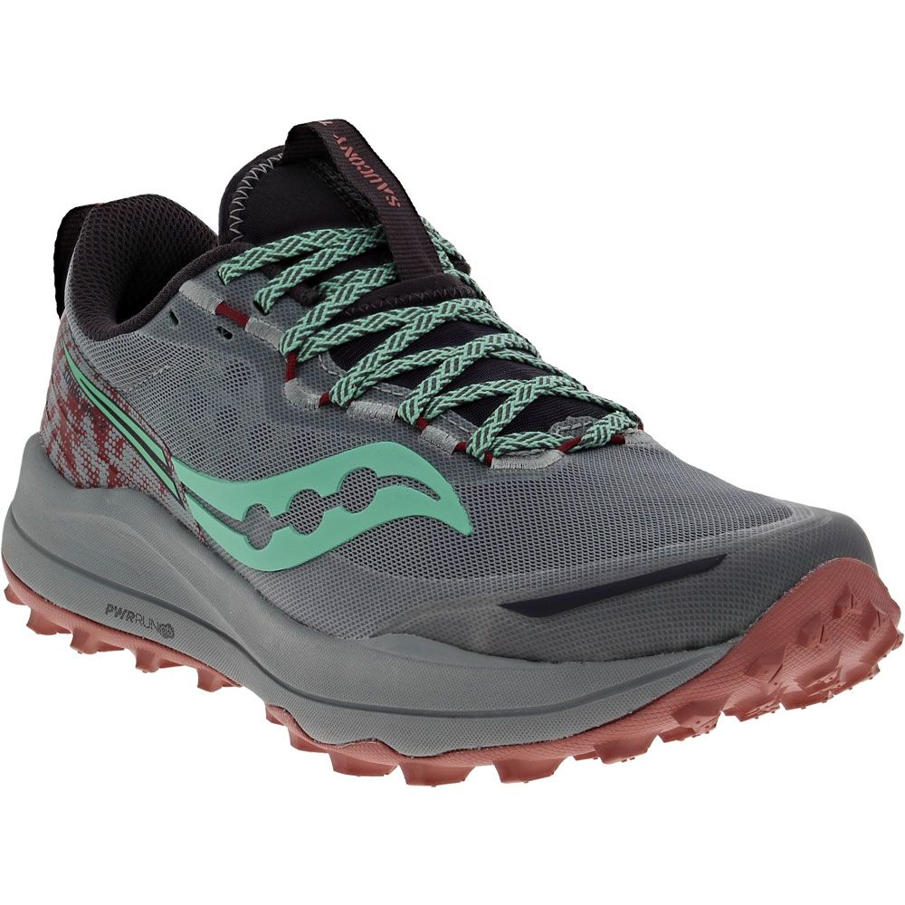 Saucony Xodus Ultra 2 Trail Running Shoes - Womens Fossil Soot