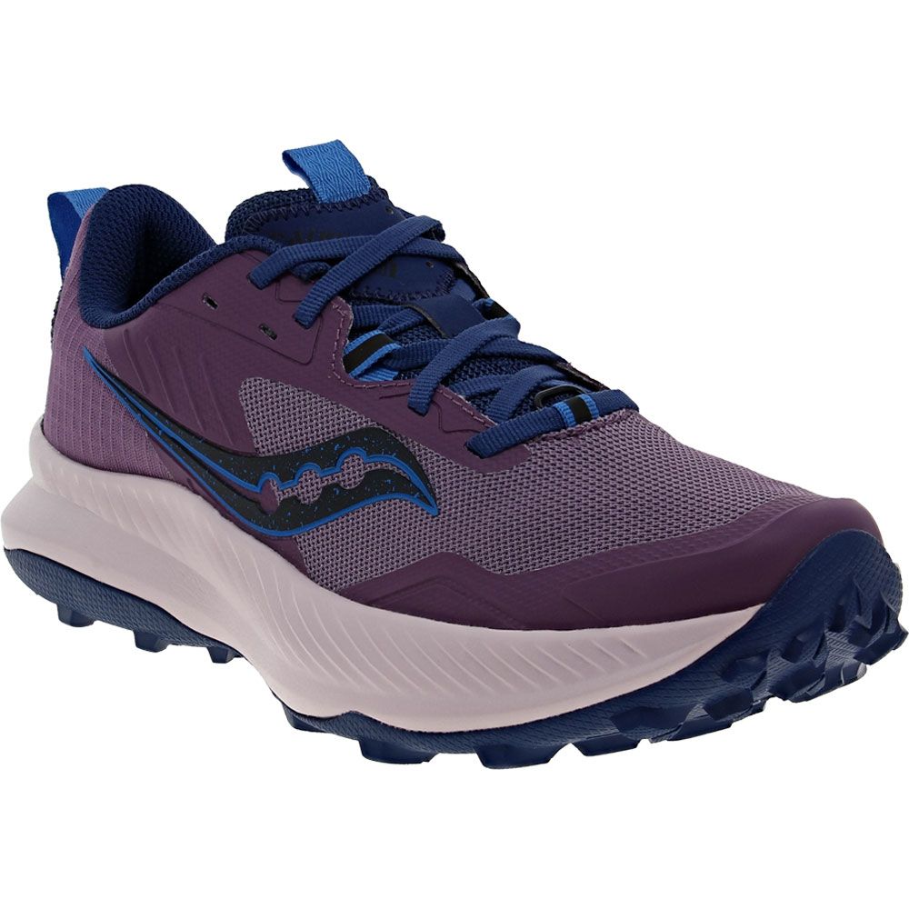 Saucony Blaze TR Trail Running Shoe - Womens Purple
