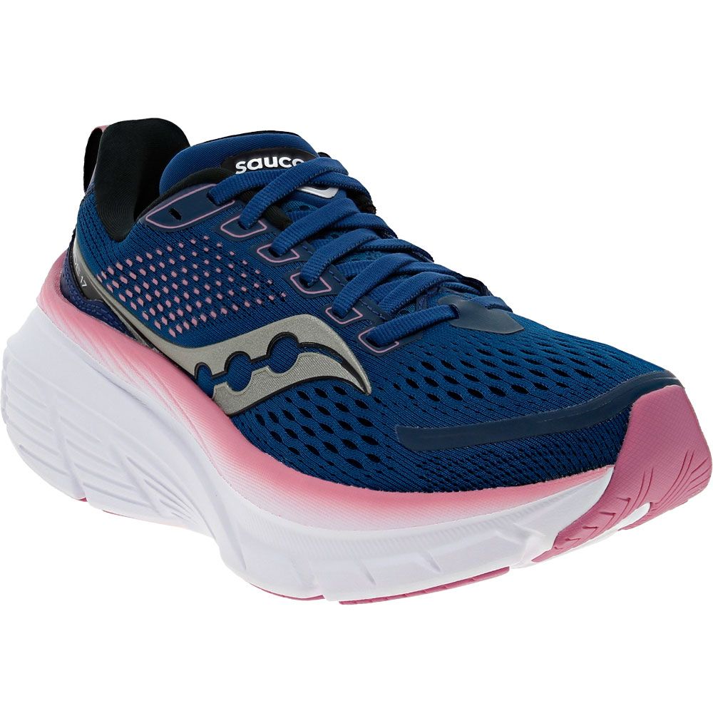 Saucony Guide 17 Running Shoes - Womens Navy Orchid