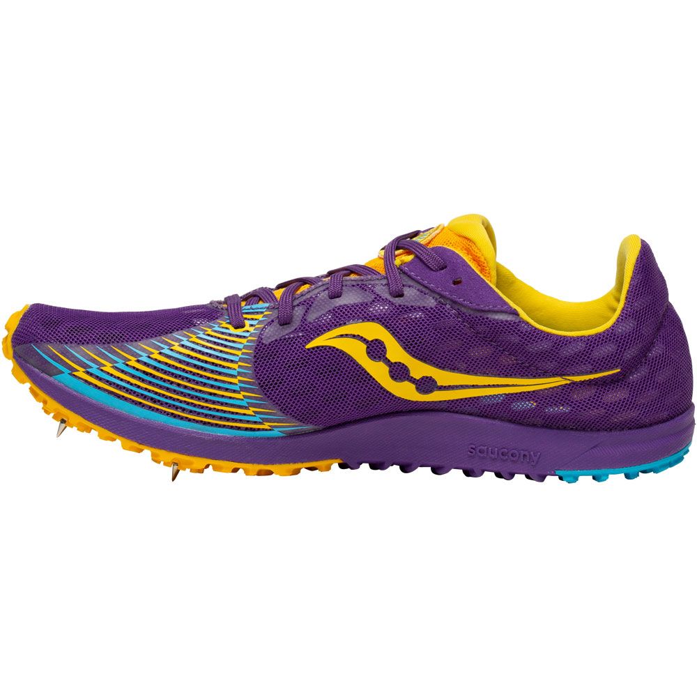 Saucony Kilkenny Xc9 Running Shoes - Womens Purple Back View