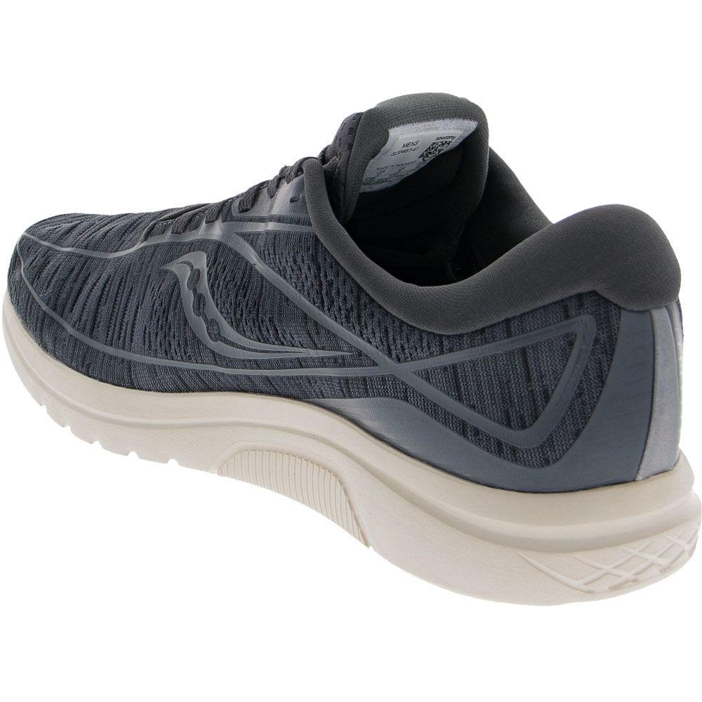 Saucony Kinvara 10 Running Shoes - Mens Grey Back View