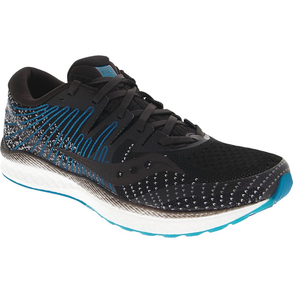 Saucony Liberty Iso 2 Running Shoes - Mens Black Blue