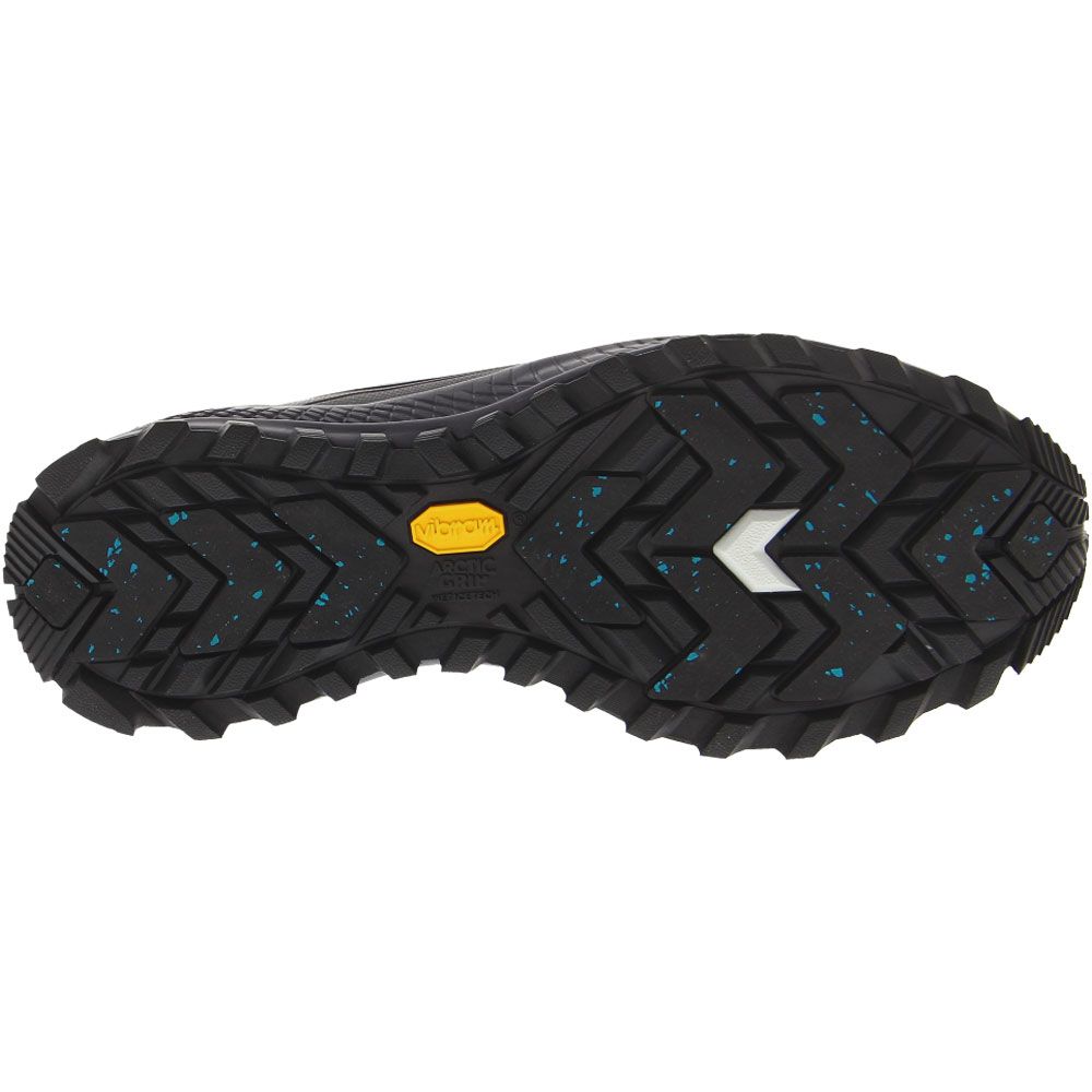 Saucony Peregrine Ice + Trail Running Shoes - Mens Black Blue Sole View