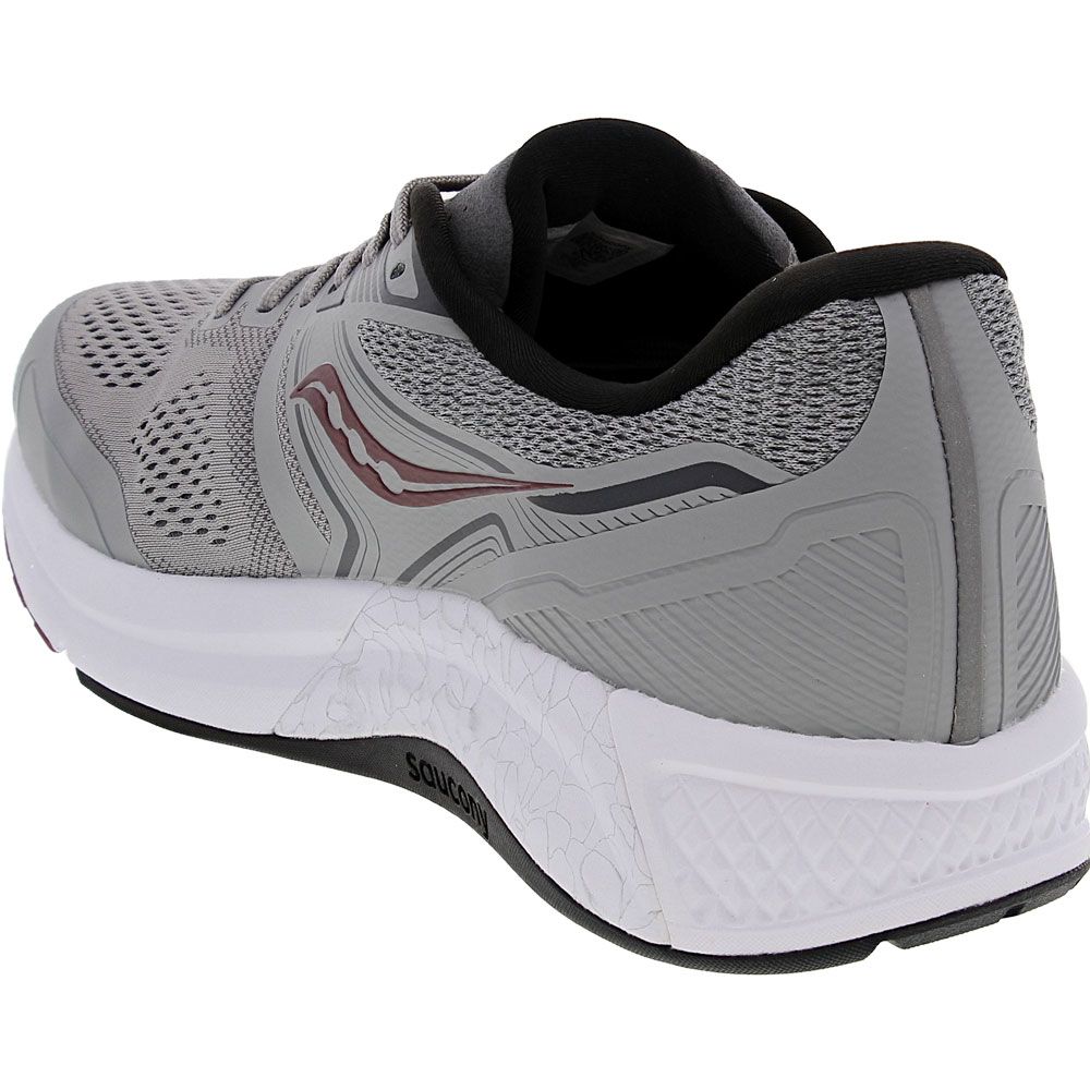 Saucony Omni 19 Running Shoes - Mens Alloy Brick Back View