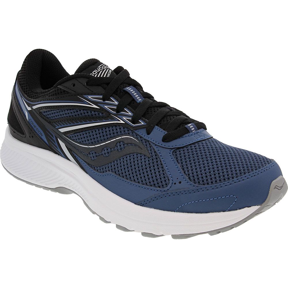 Saucony Cohesion 14 Running Shoes - Mens Blue Black