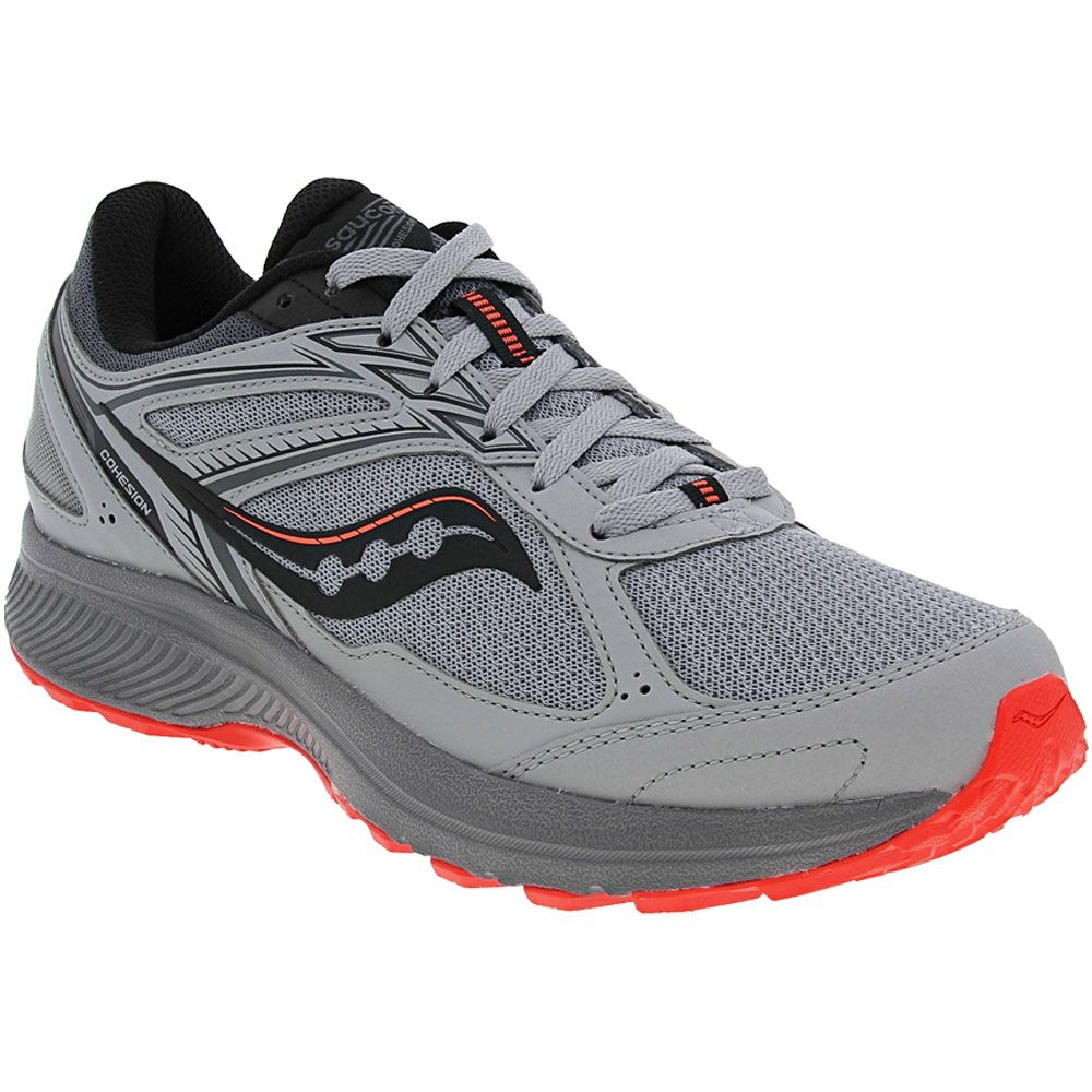 Saucony Cohesion 14 TR Trail Running Shoes - Mens Alloy Fire