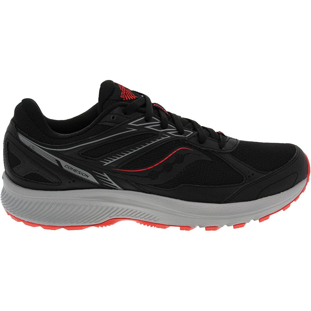 Saucony Cohesion 14 TR Trail Running Shoes - Mens Black Tomato