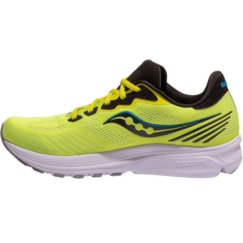 Saucony Ride 14 Running Shoes - Mens Citrus Back View