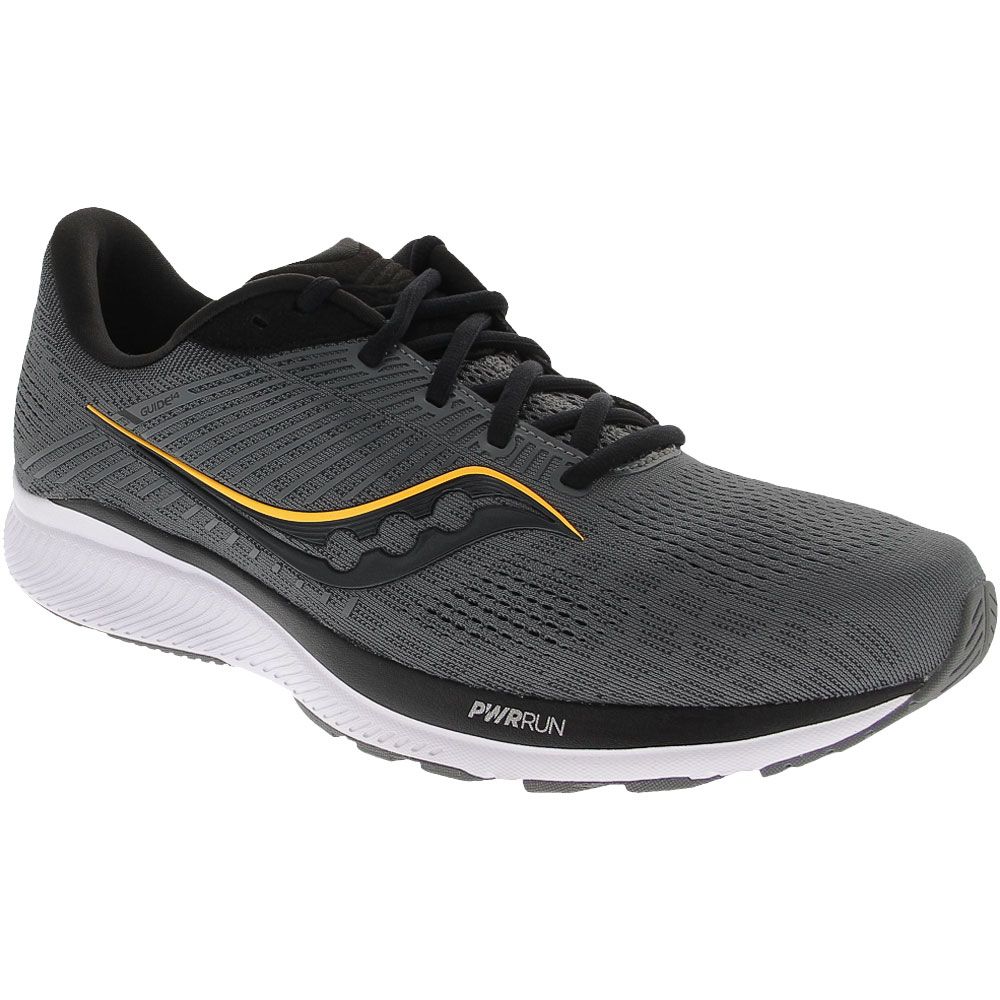 Saucony Guide 14 Running Shoes - Mens Charcoal