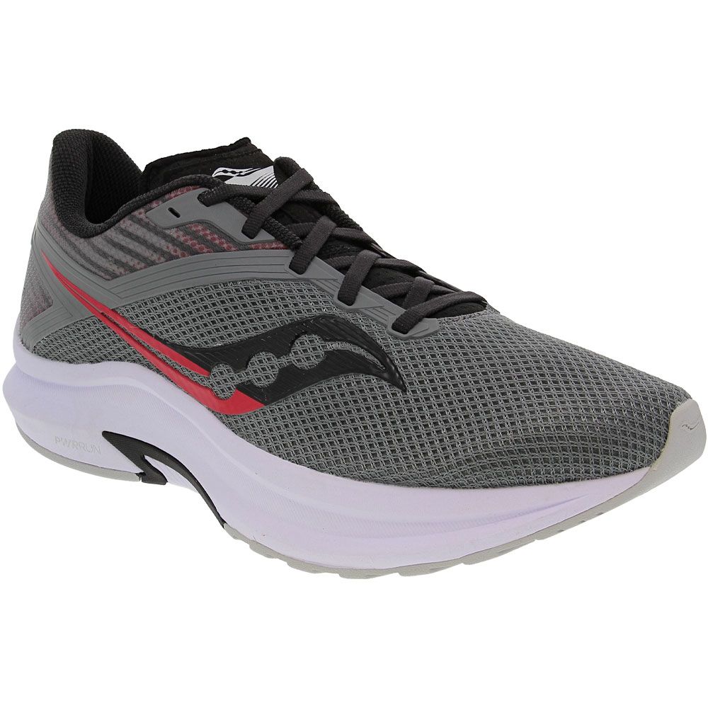Saucony Axon Running Shoes - Mens Grey Red