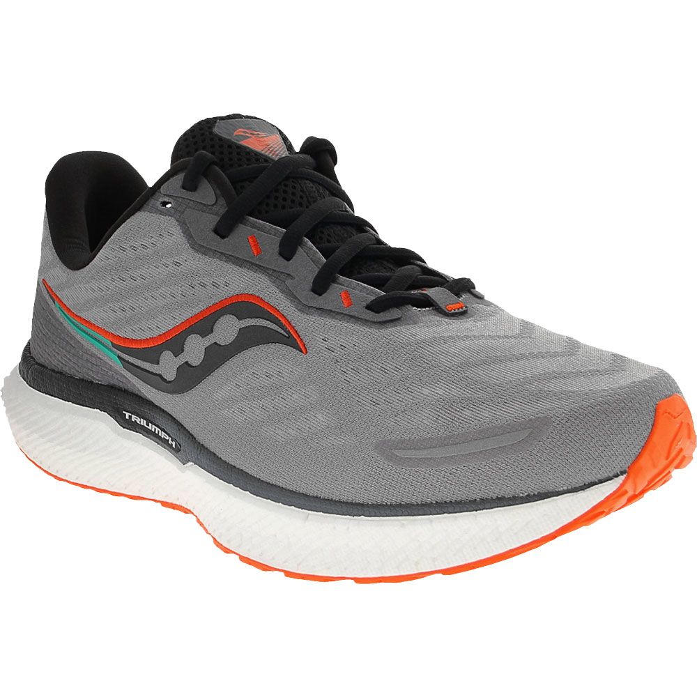Saucony Triumph 19 Running Shoes - Mens Grey