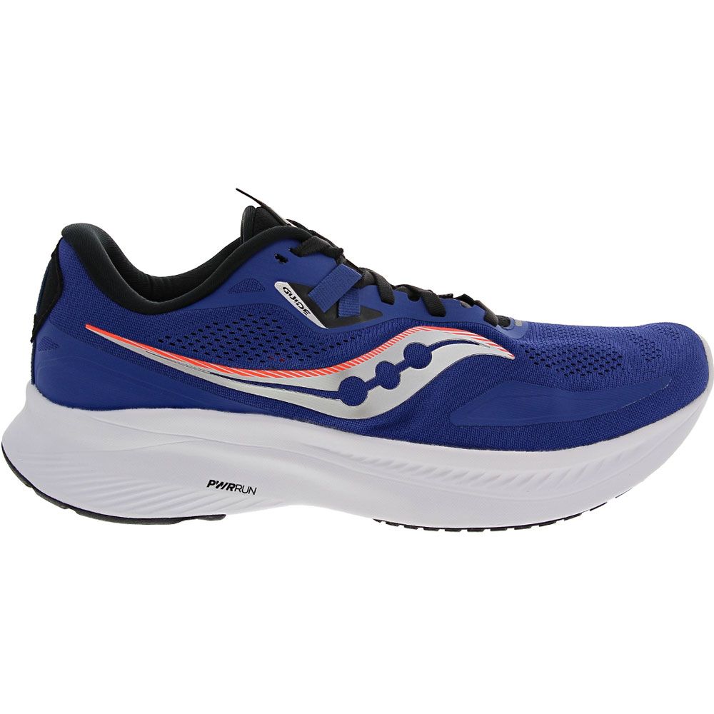 Saucony Guide 15 Running Shoes - Mens Sapphire Blue Side View