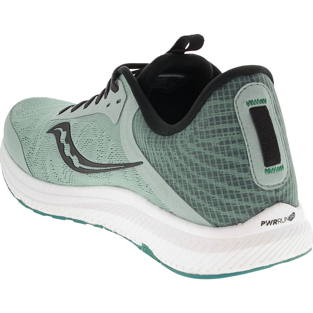 Saucony Freedom 5 Running Shoes - Mens Grey Back View