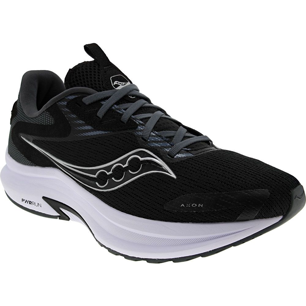 Saucony Axon 2 Running Shoes - Mens Black White