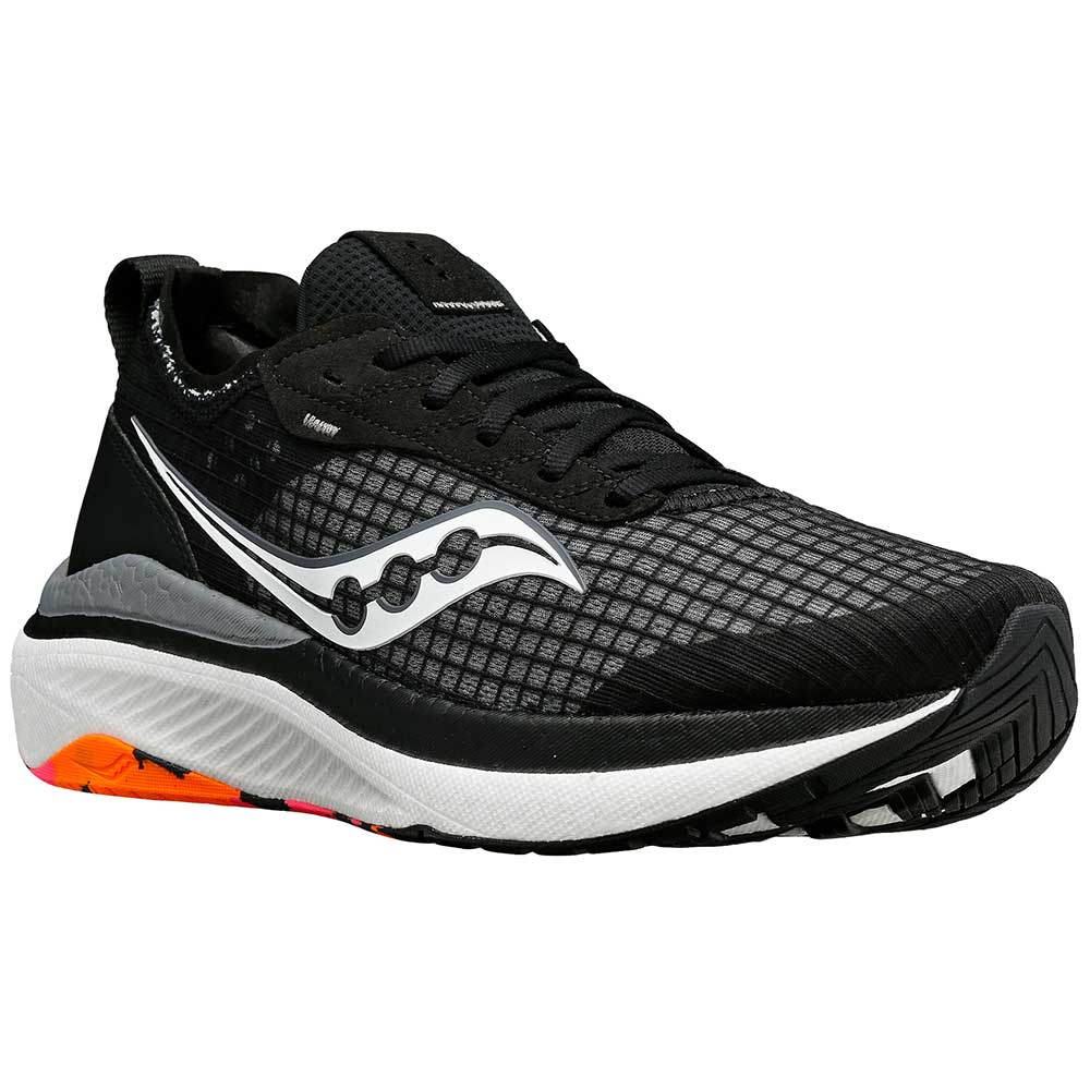 Saucony Freedom Crossport Running Shoes - Mens Black Vizi White