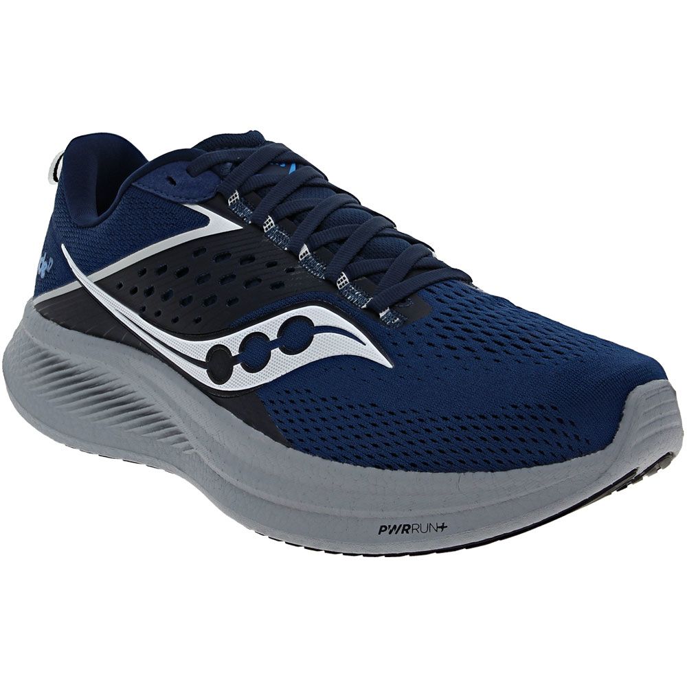 Saucony Ride 17 Running Shoes - Mens Tide Silver