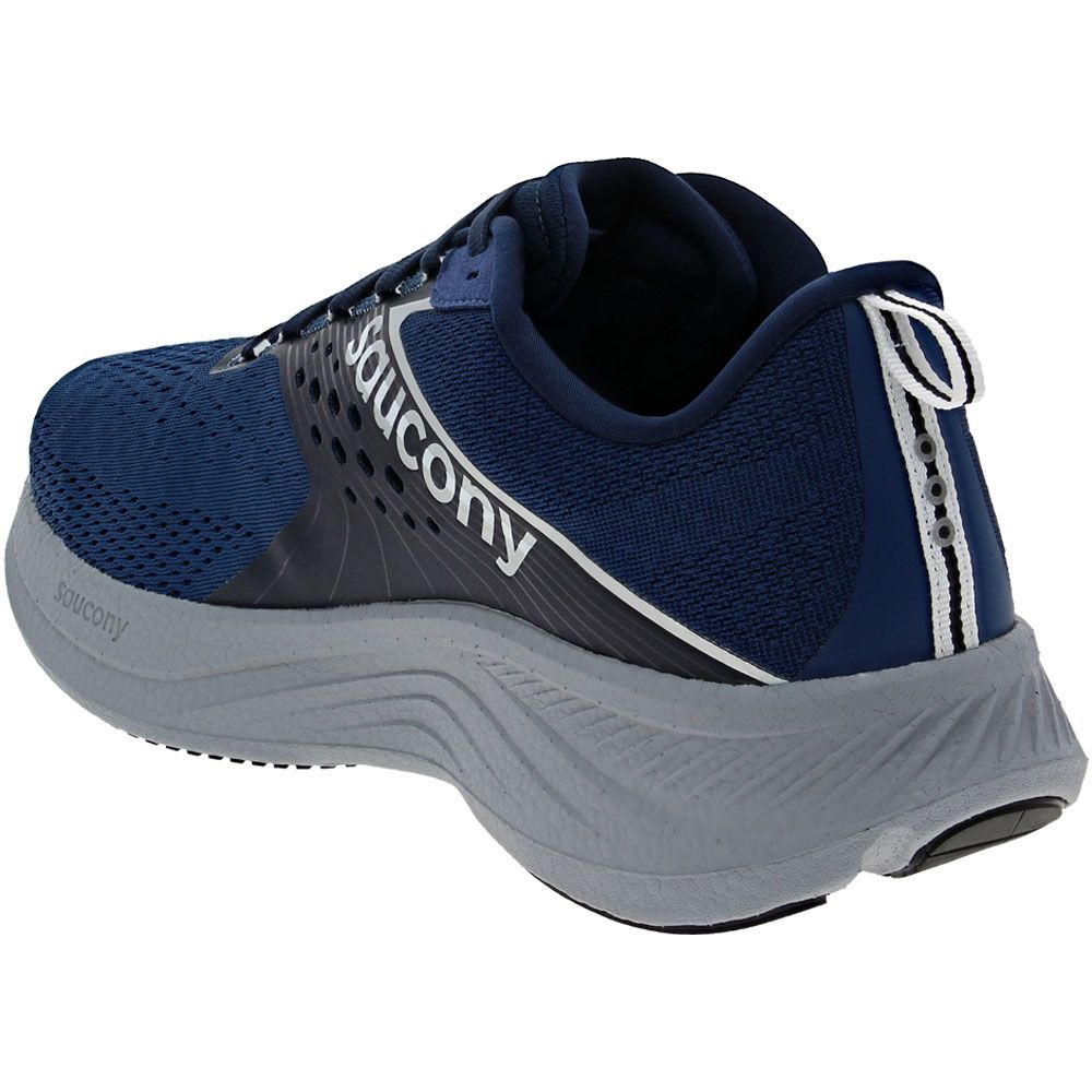 Saucony Ride 17 Running Shoes - Mens Tide Silver Back View