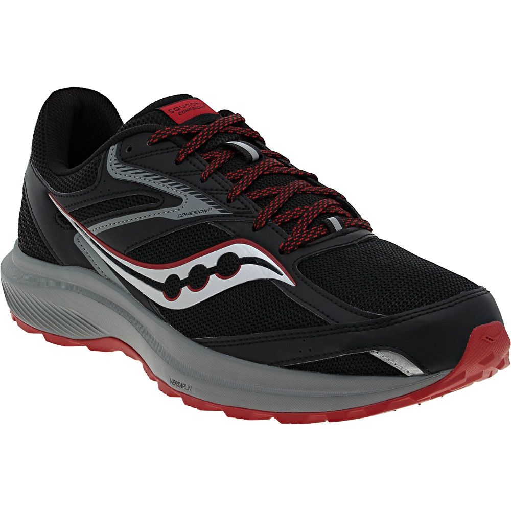 Saucony Cohesion TR 17 Trail Running Shoes - Mens Black Lava