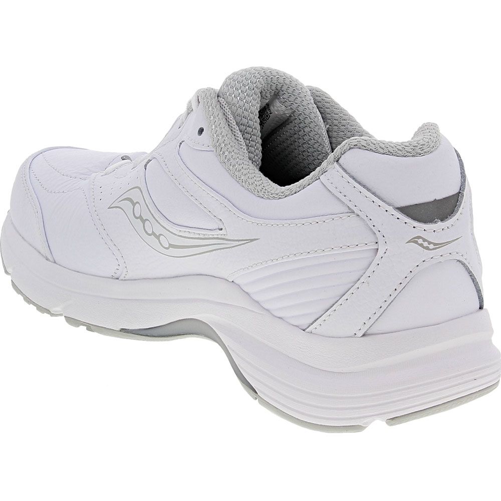 Saucony Integrity Walker 3 Walking Shoes - Mens White Back View