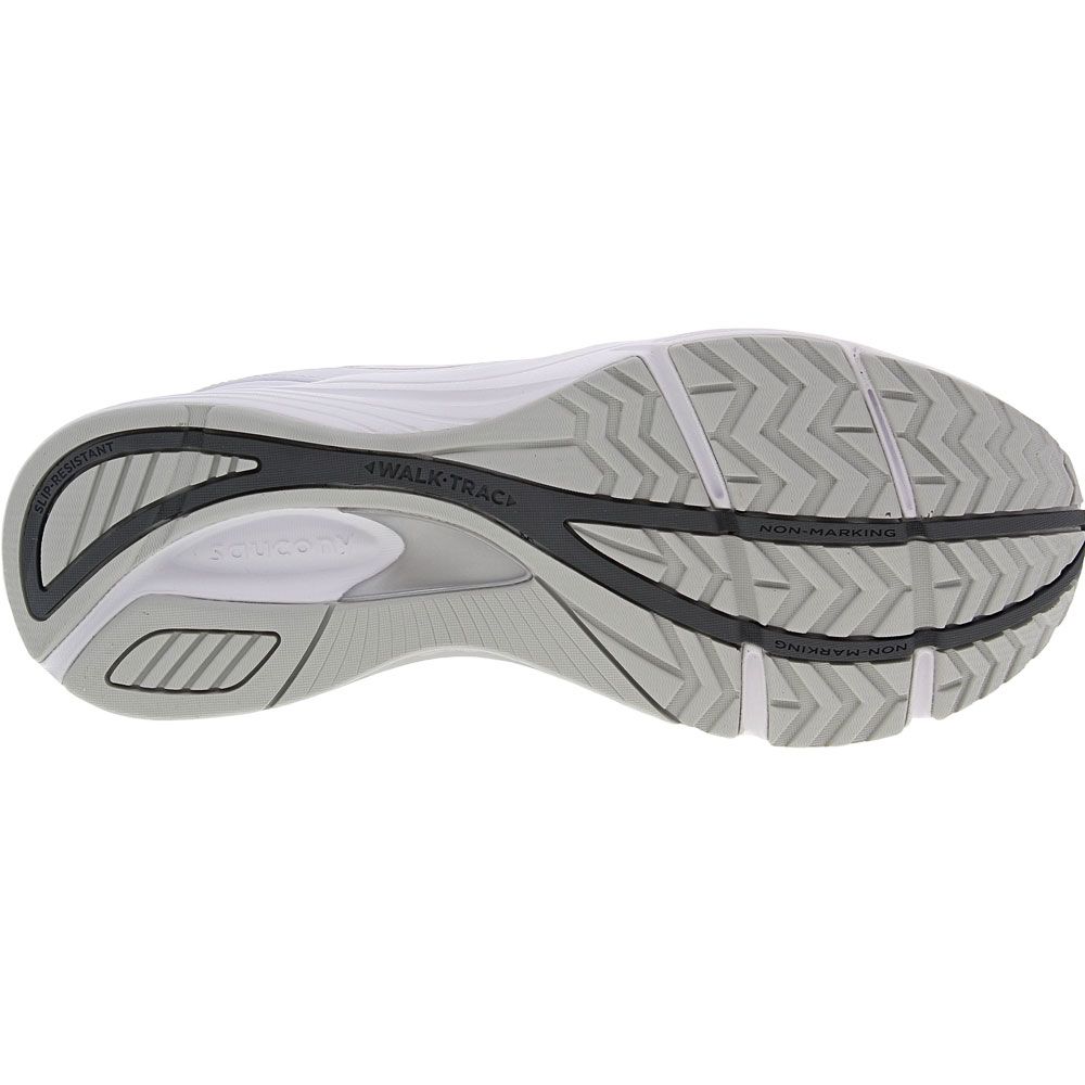 Saucony Integrity Walker 3 Walking Shoes - Mens White Sole View