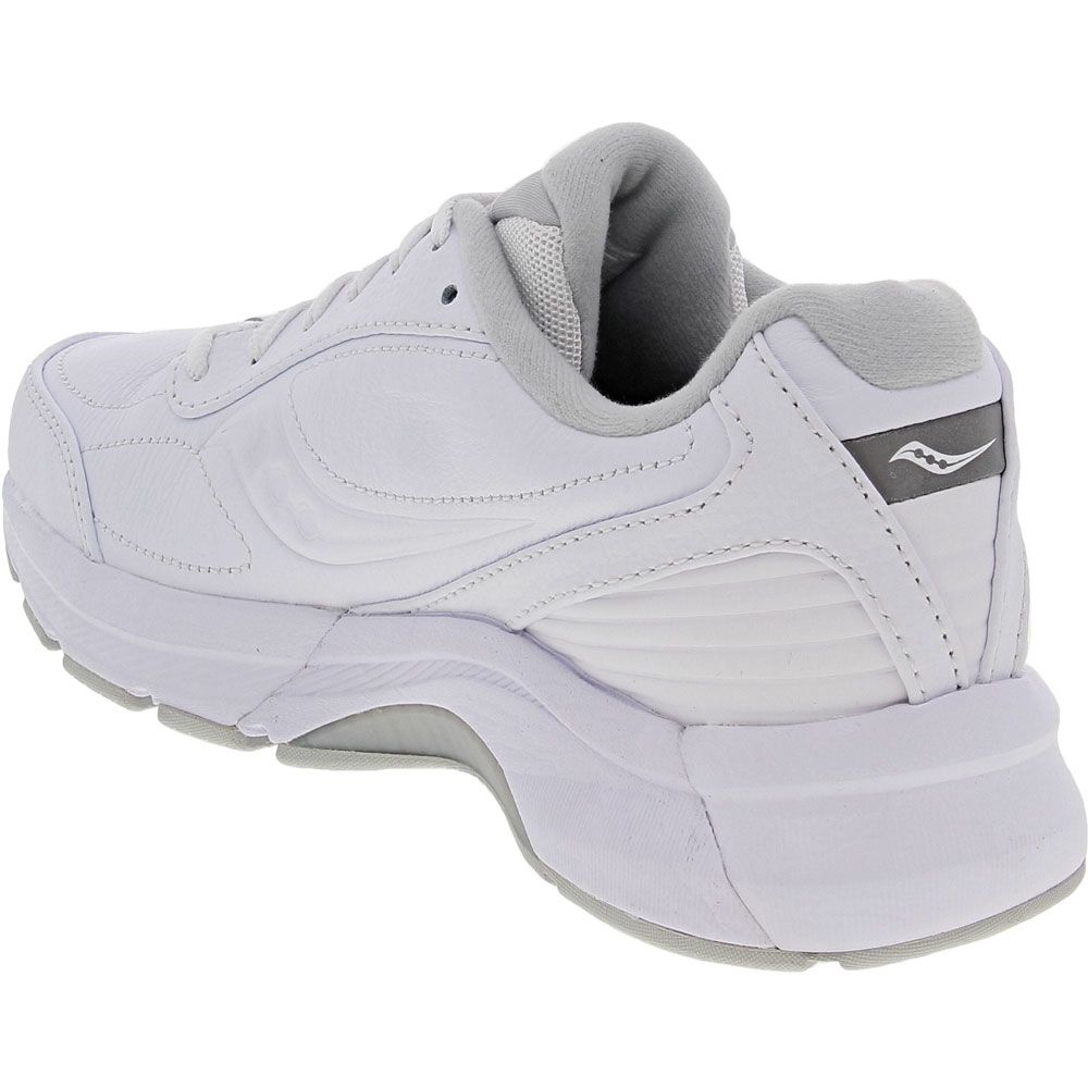 Saucony Omni Walker 3 Walking Shoes - Womens White Back View
