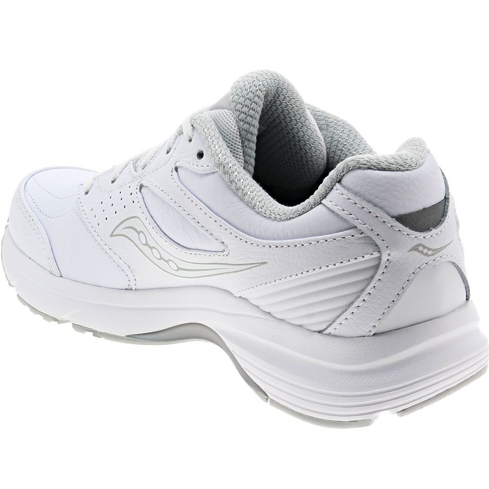 Saucony Integrity Walker 3 Walking Shoes - Womens White Back View