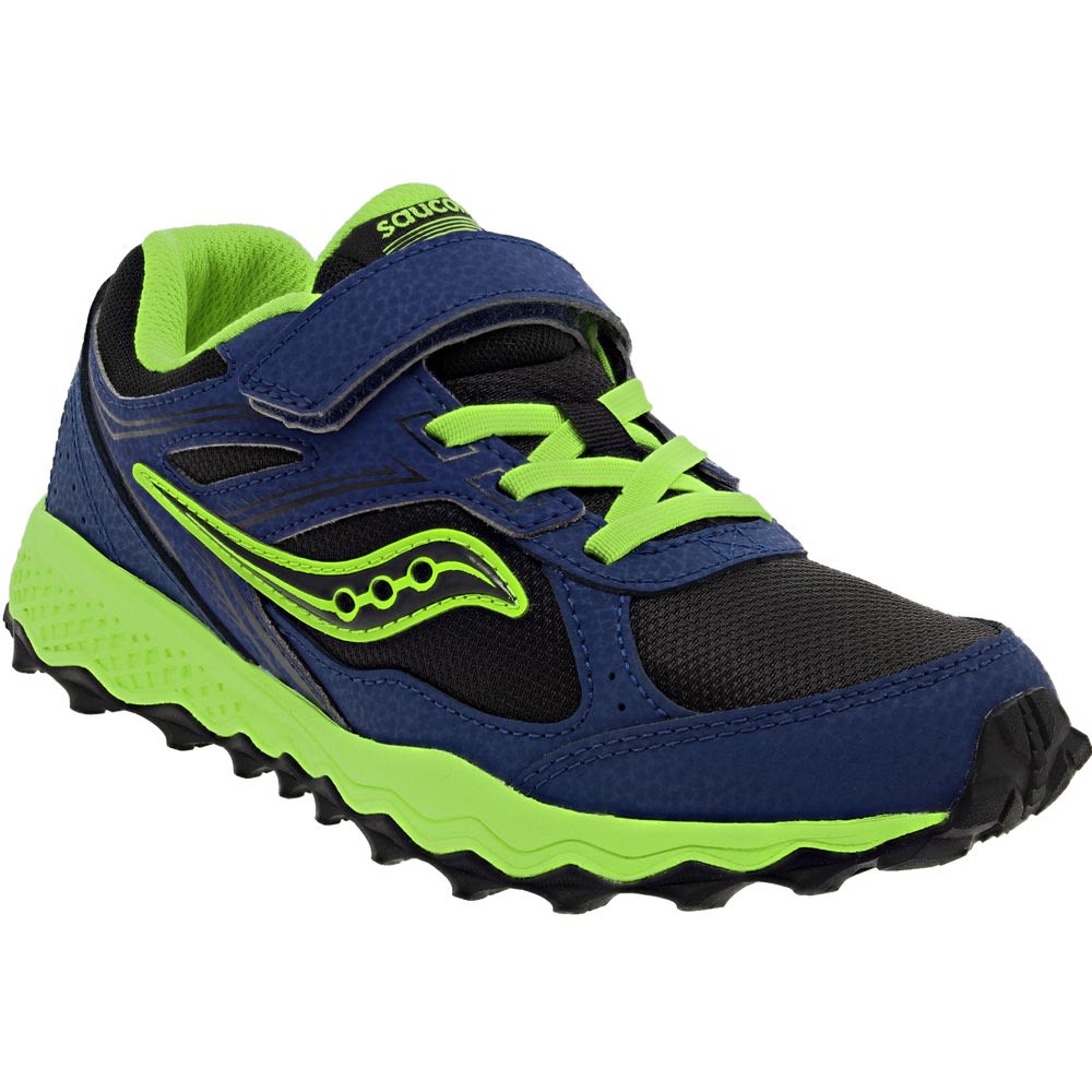 Saucony Cohesion A/C TR 14 Boys Running Shoes Blue Black Green