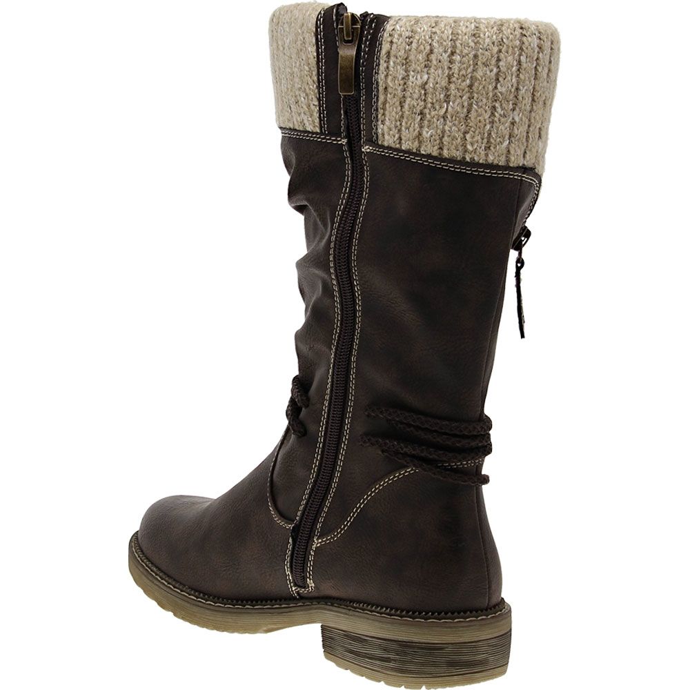 Spring Step Acaphine Casual Boots - Womens Brown Back View