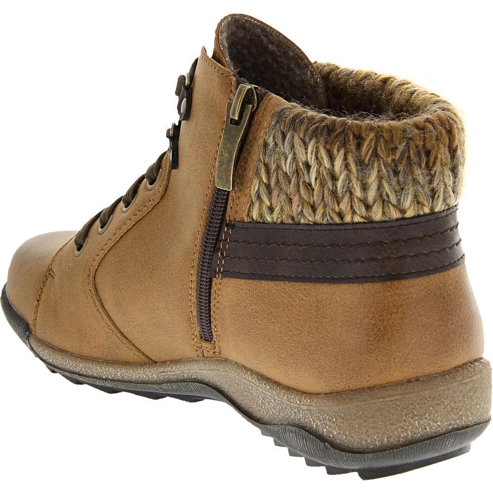 Spring Step Clifton Casual Boots - Womens Brown Back View