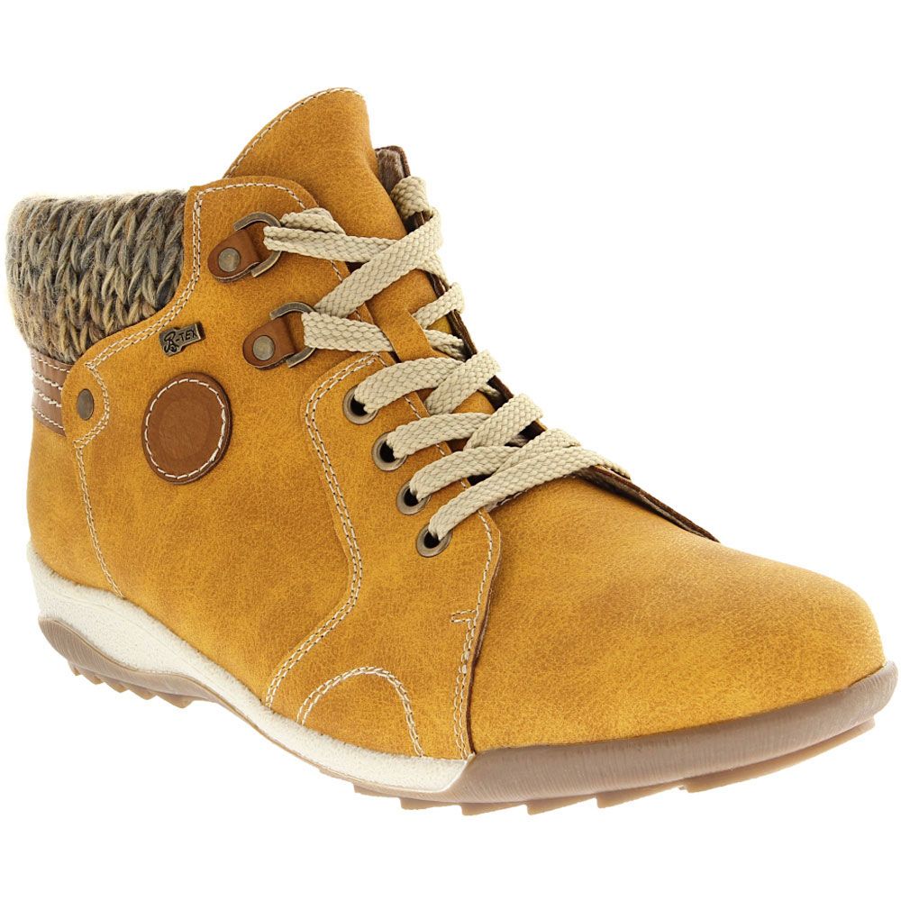 Spring Step Clifton Casual Boots - Womens Mustard