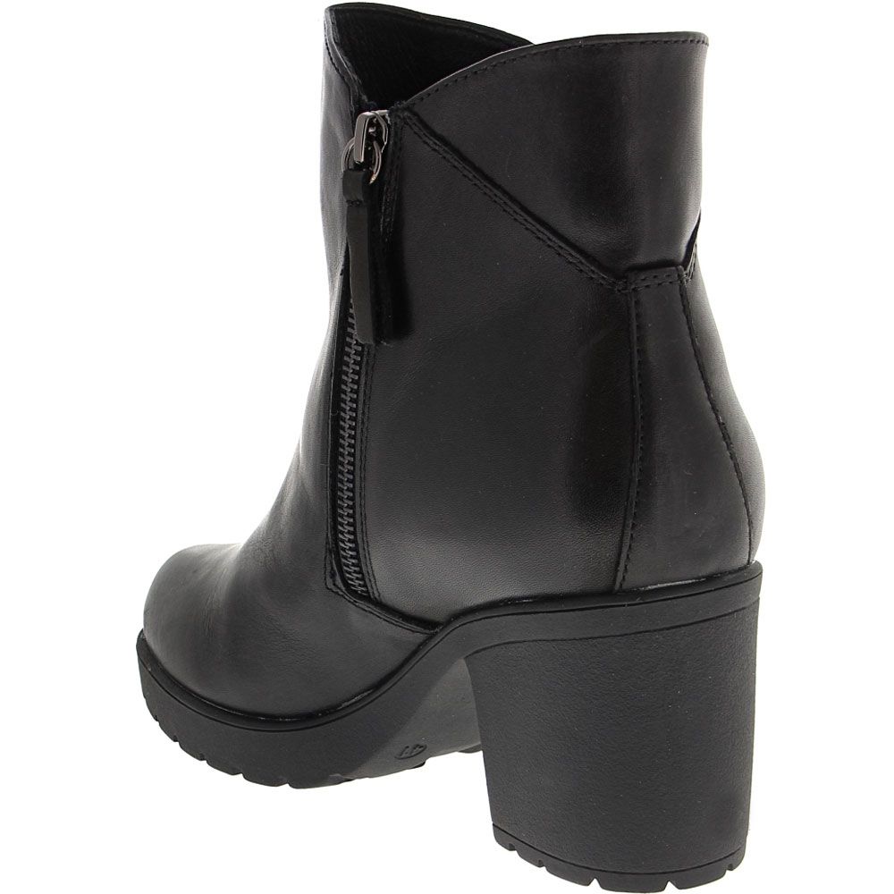 Spring Step Dealey Ankle Boots - Womens Black Back View