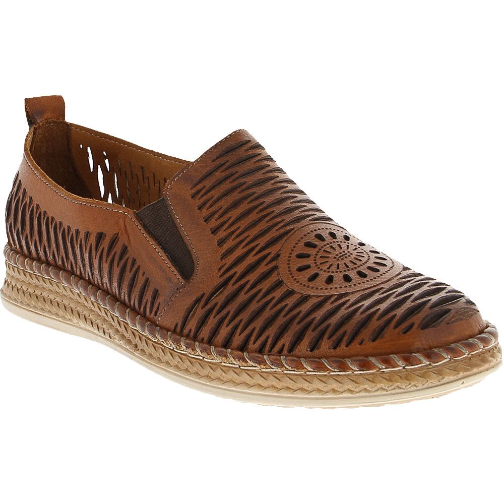 Spring Step Newday Slip on Casual Shoes - Womens Brown