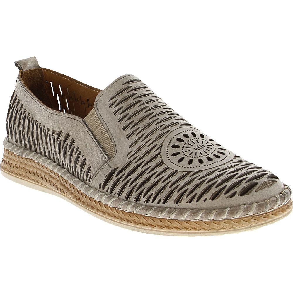Spring Step Newday Slip on Casual Shoes - Womens Taupe