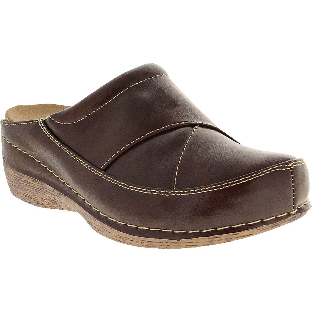 Spring Step Telly Clogs Casual Shoes - Womens Brown