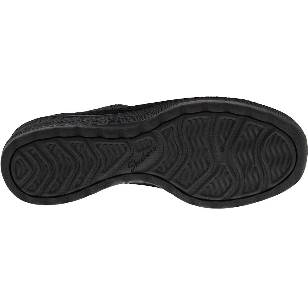 Skechers Uplifted Casual Shoes - Womens Black Sole View